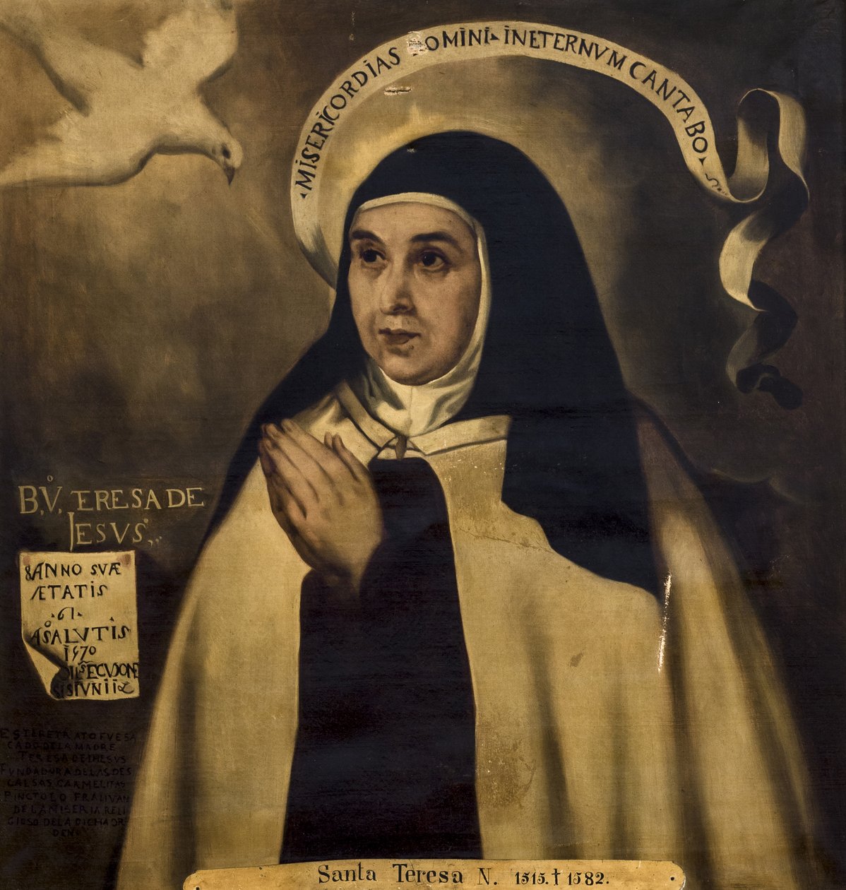 Święta Teresa od Jezusa autorstwa Alfred Dehodencq