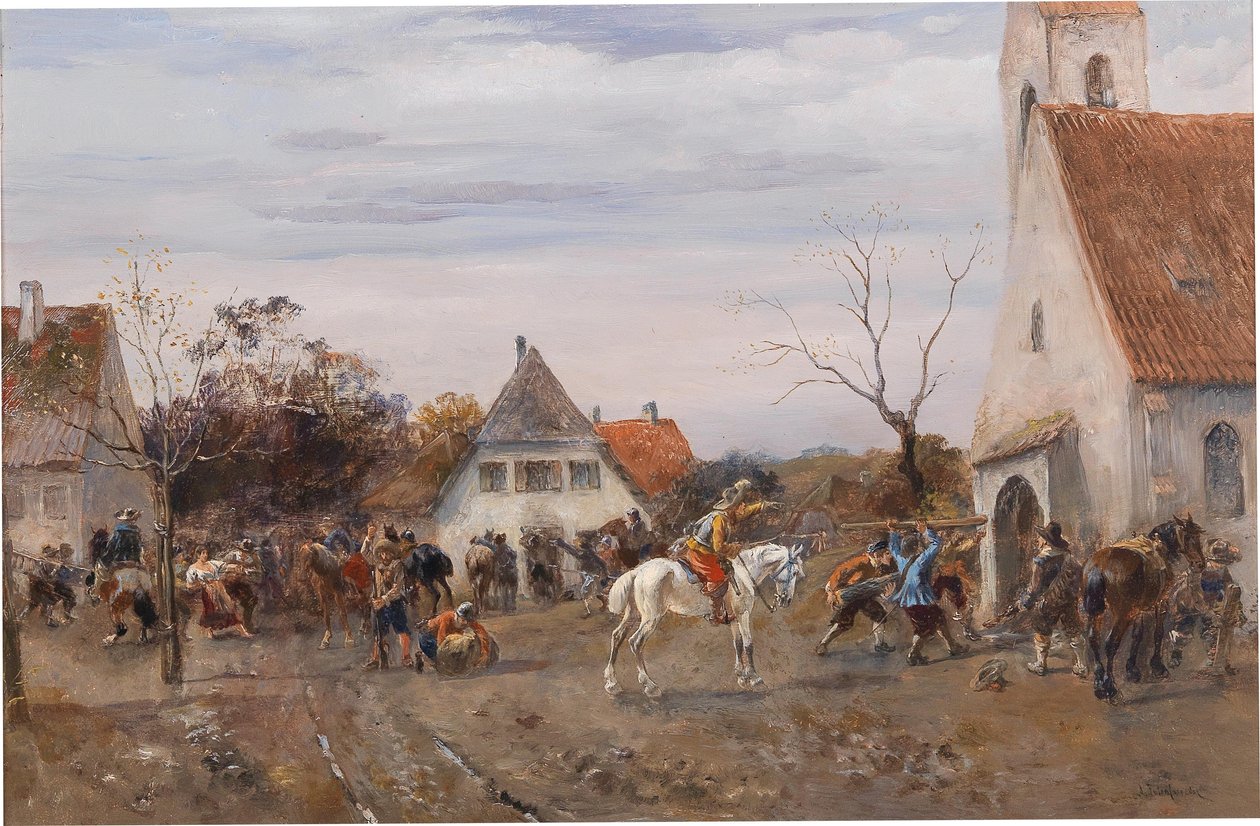 Plądrujący autorstwa Alfred Friedlander