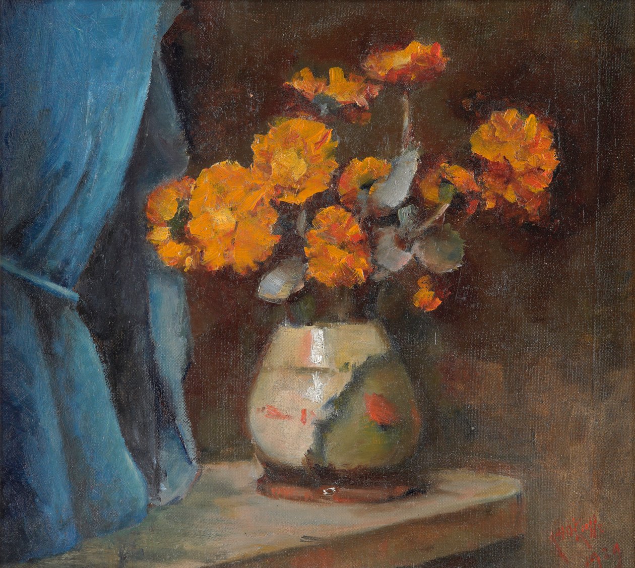 Rozbity wazon autorstwa Alfred Henry O Keefe