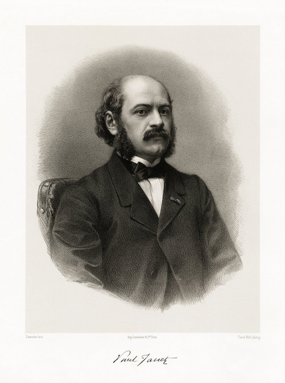 Paul Alexandre René Janet, 1865-66 autorstwa Alfred Lemoine