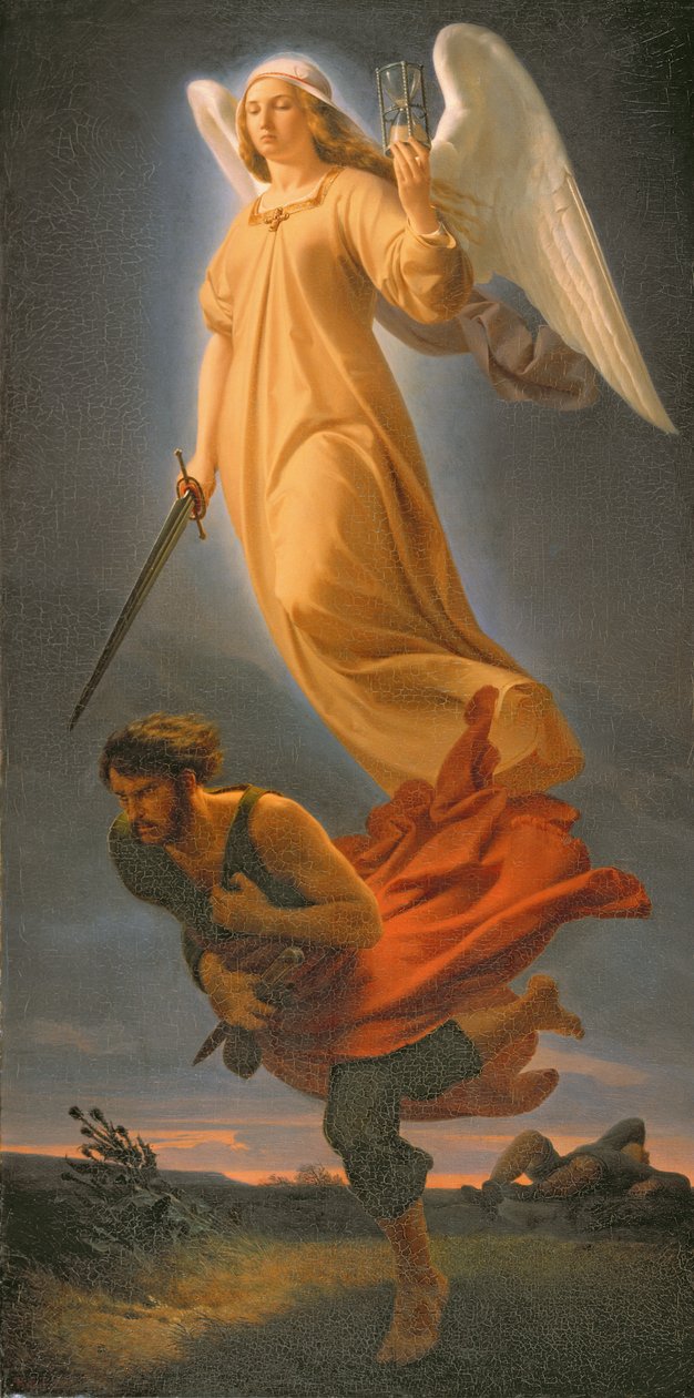 Nemezis, 1837 autorstwa Alfred Rethel