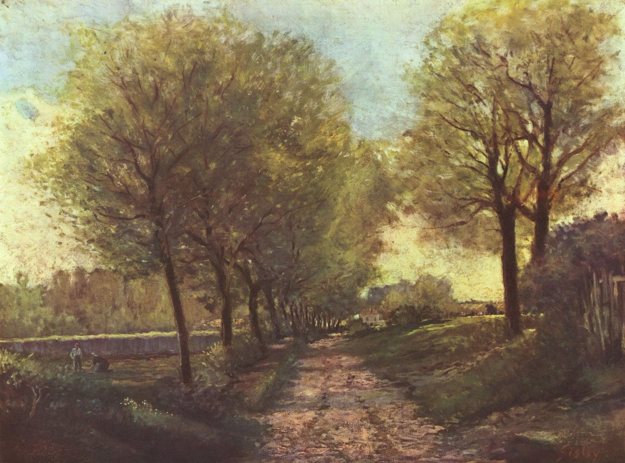 Pejzaż autorstwa Alfred Sisley