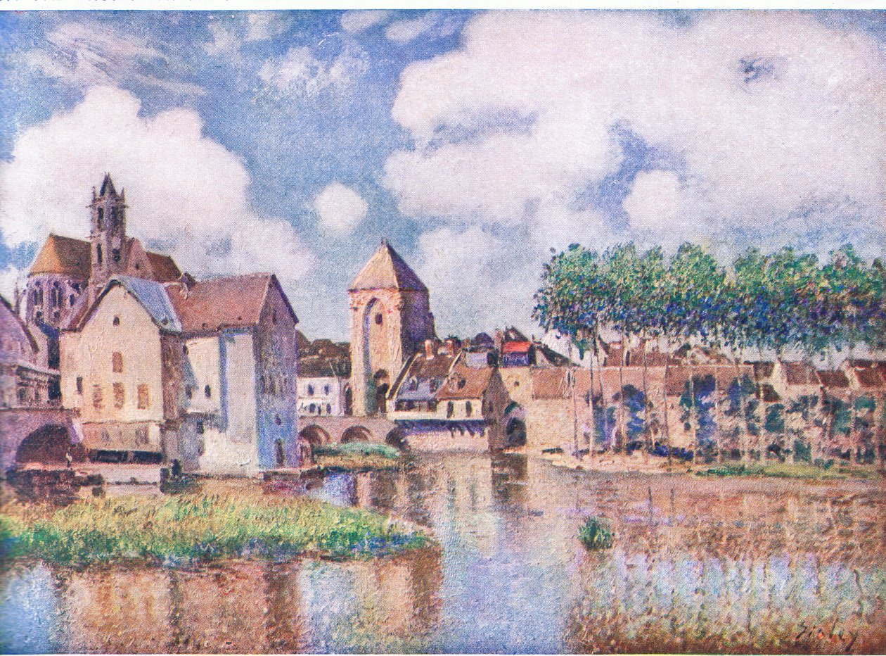 Most Moreta autorstwa Alfred Sisley
