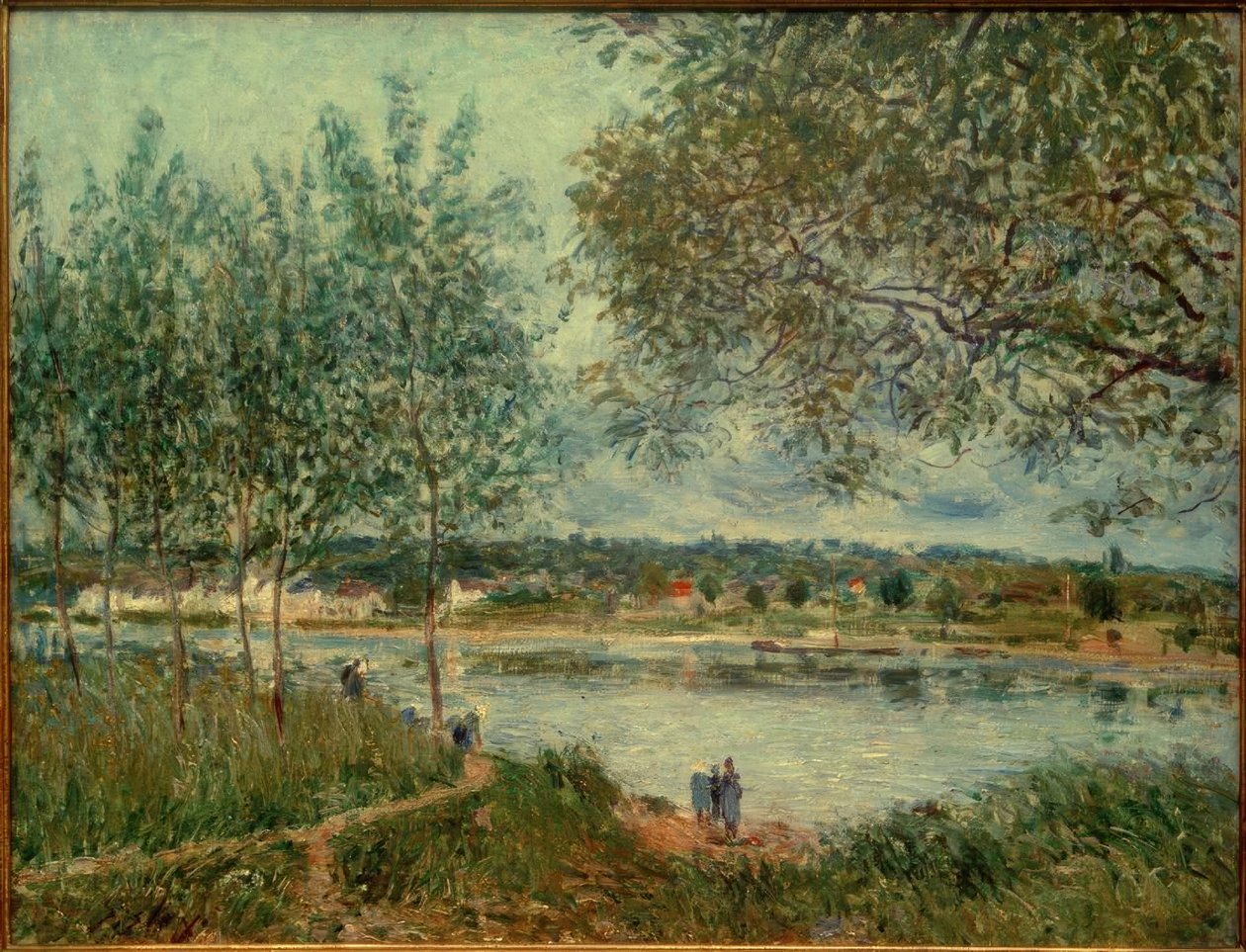 Droga do starego Promem autorstwa Alfred Sisley