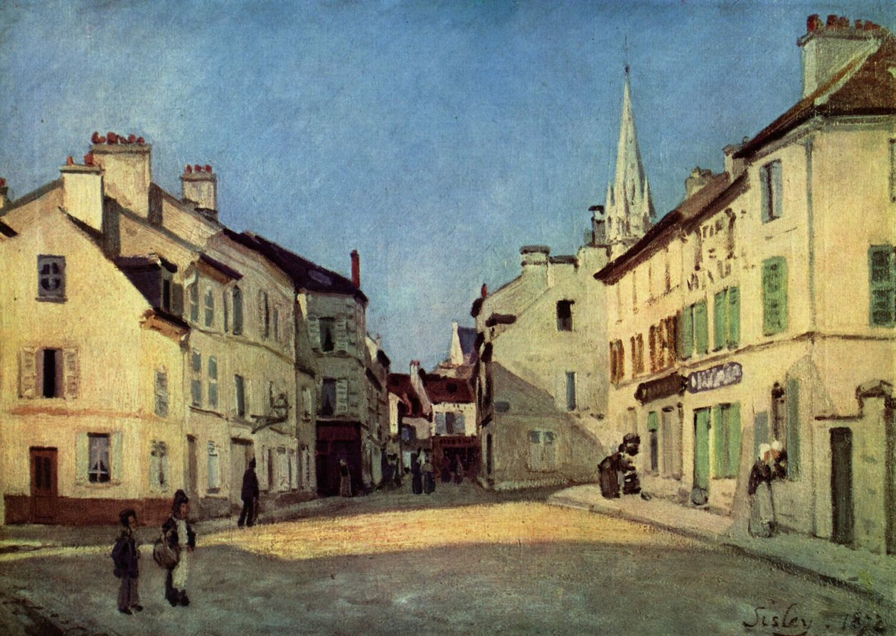 Miejsce w Argenteuil autorstwa Alfred Sisley