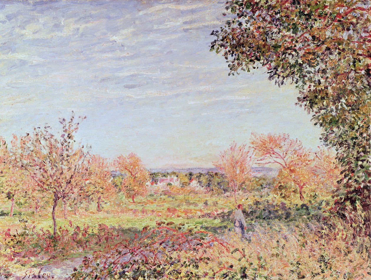 Wrześniowy poranek, ok. 1887 r. autorstwa Alfred Sisley