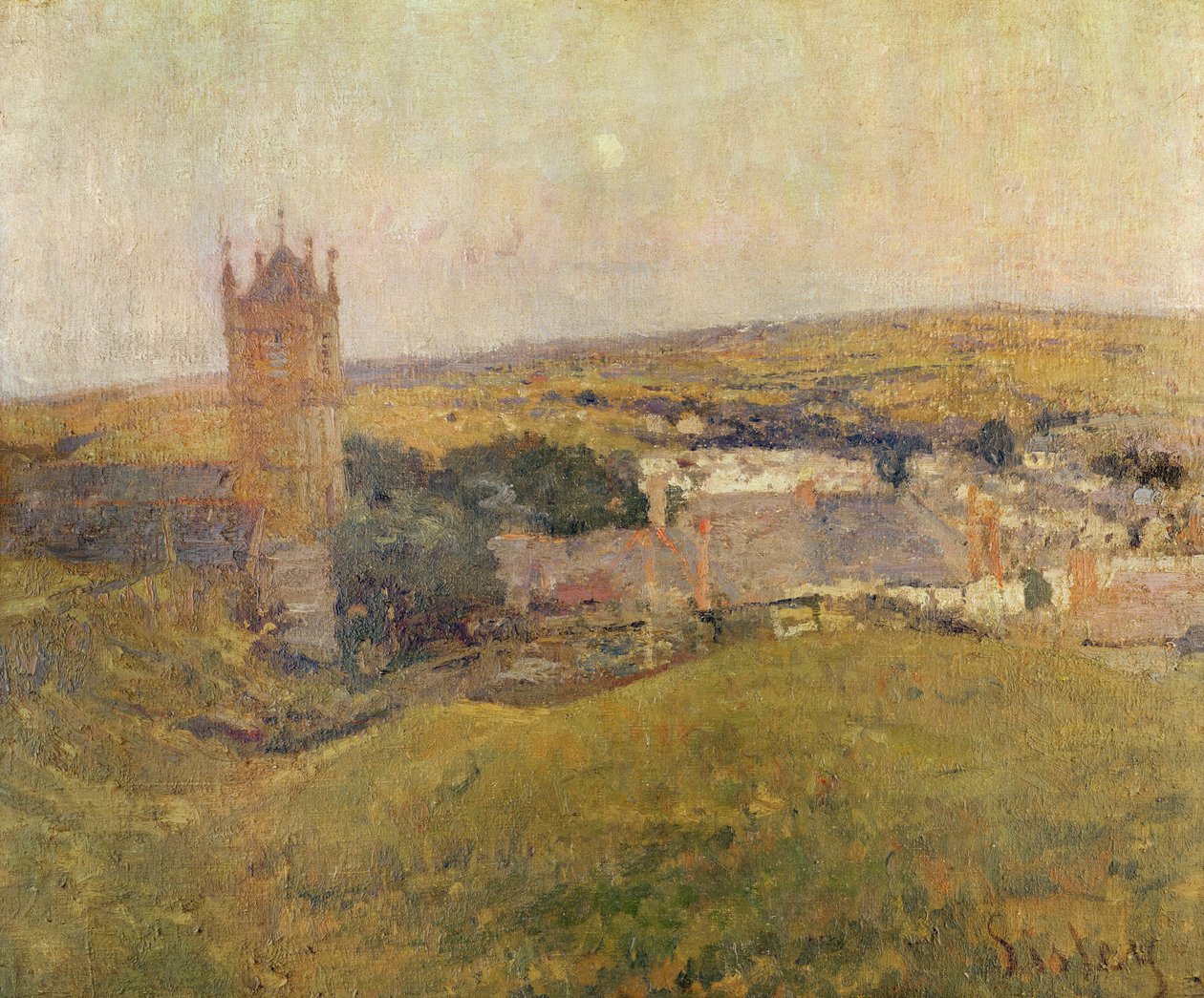 Wiosna w Anglii, autorstwa Alfred Sisley