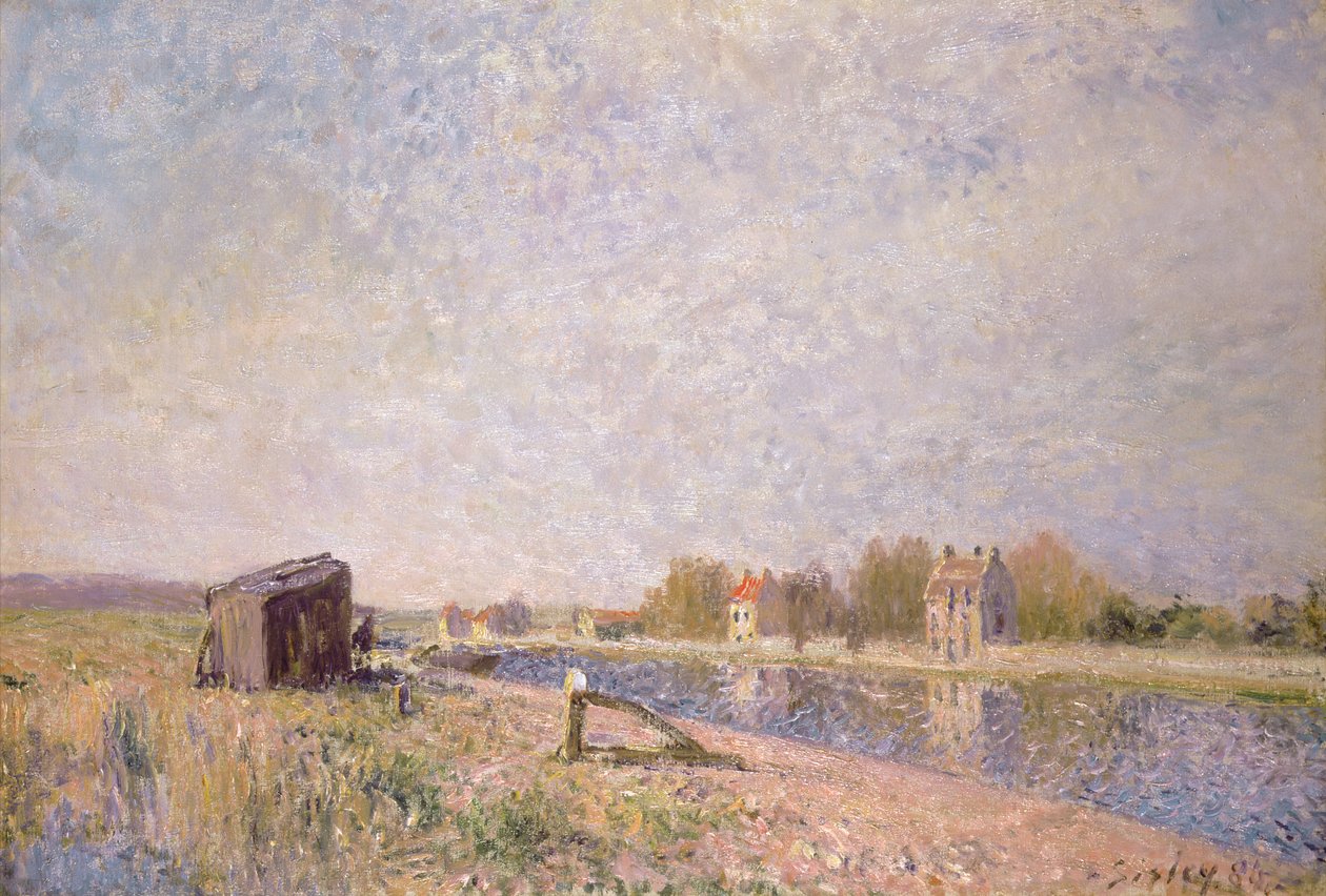 په سینټ میمس کې لونګ، 1884 پولی autorstwa Alfred Sisley