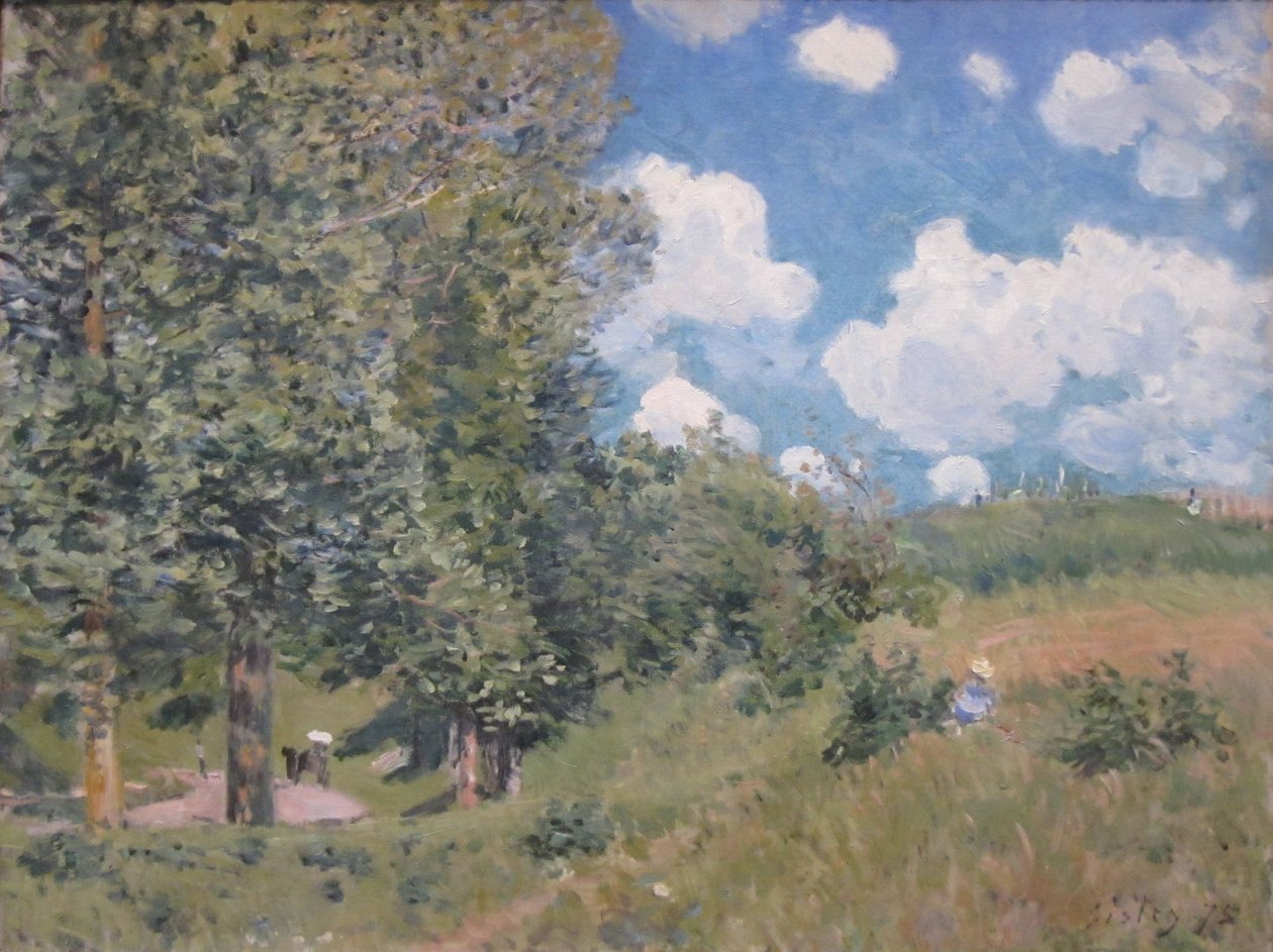 Droga z Wersalu do Saint-Germain autorstwa Alfred Sisley