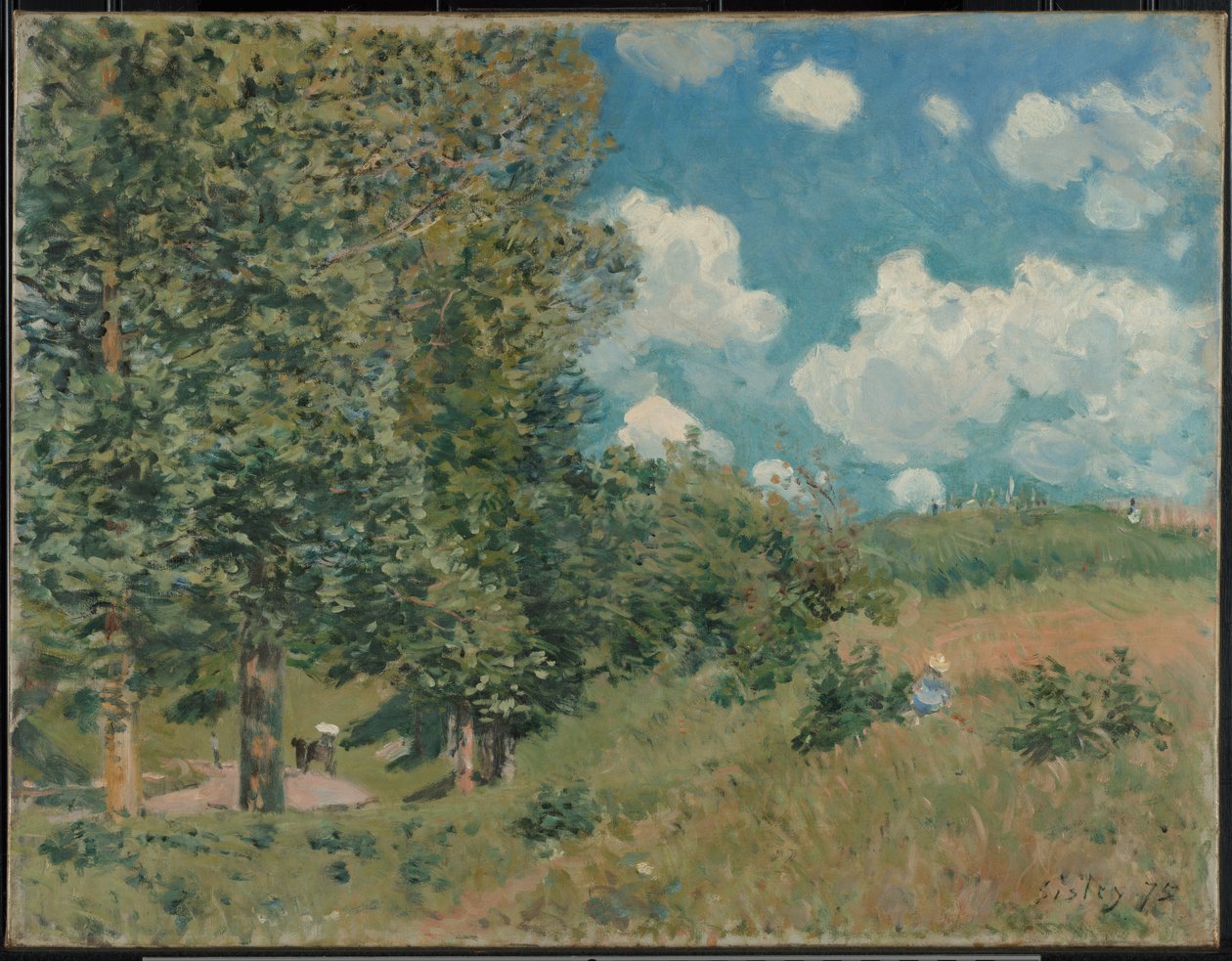 Droga z Wersalu do Saint-Germain autorstwa Alfred Sisley