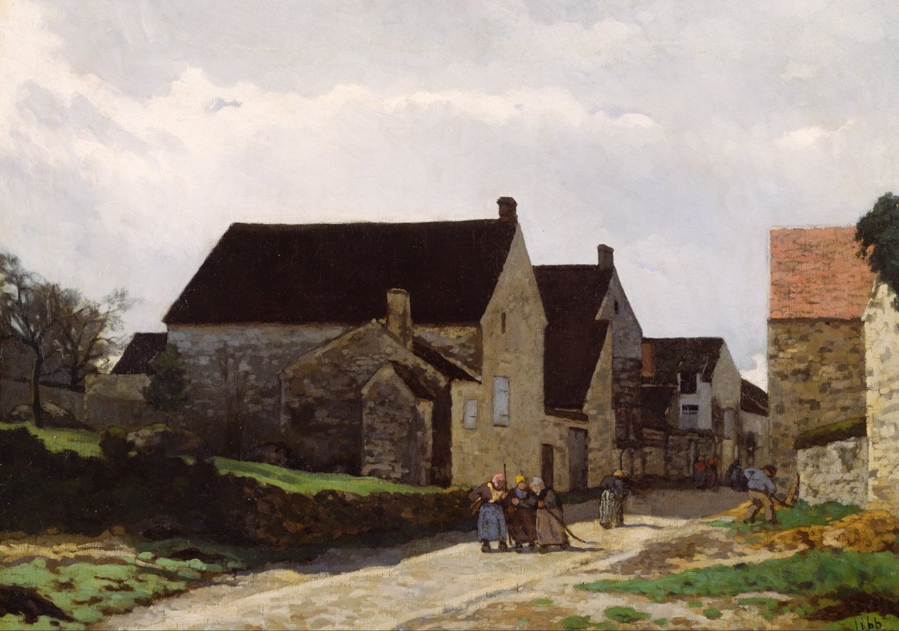 Kobiety idące do lasu autorstwa Alfred Sisley