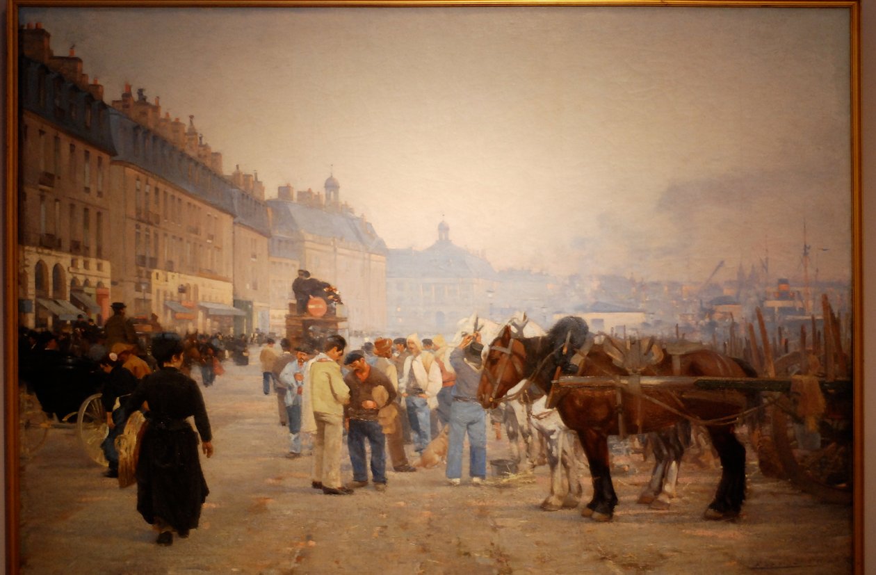 Nabrzeża Bordeaux autorstwa Alfred Smith