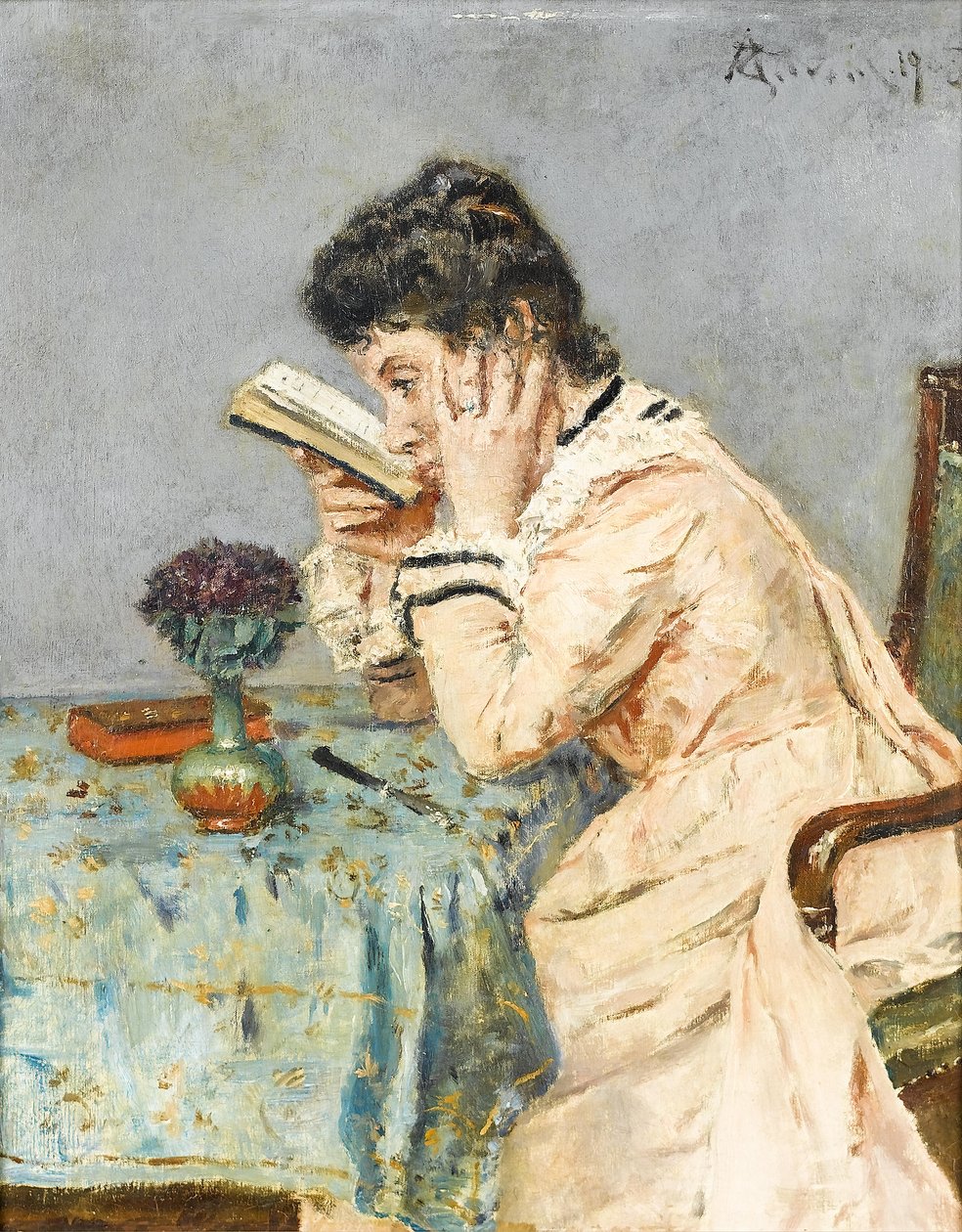 Krótkowzroczny autorstwa Alfred Emile Stevens