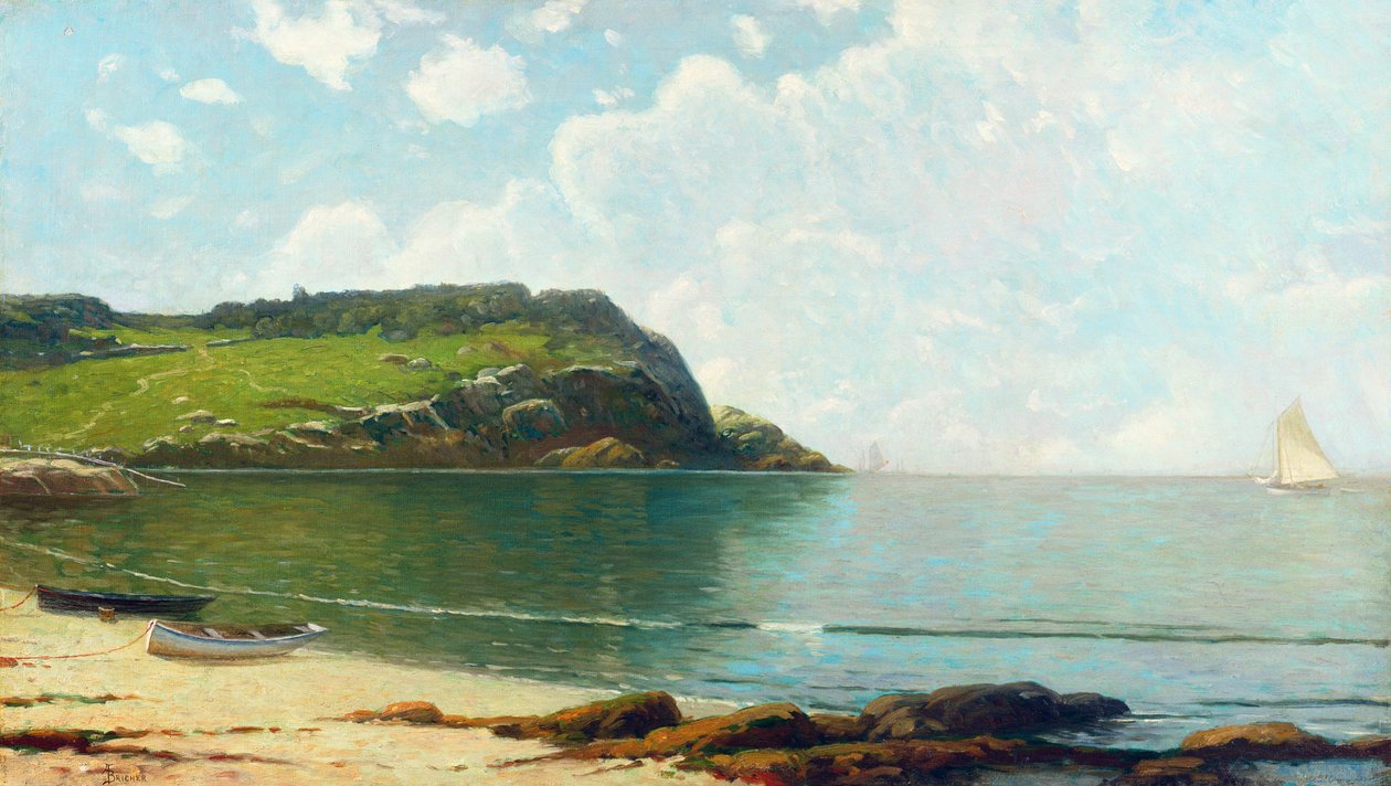 Letnie żeglarstwo autorstwa Alfred Thompson Bricher