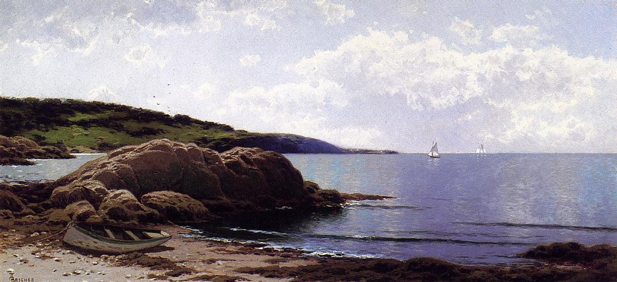 Bailey Island, Maine autorstwa Alfred Thompson Bricher