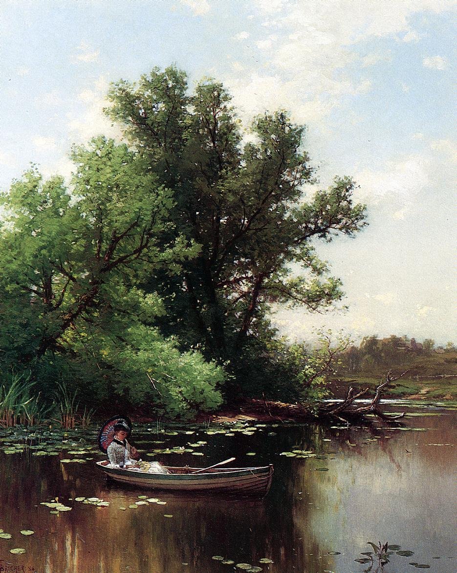 Dryfowanie autorstwa Alfred Thompson Bricher