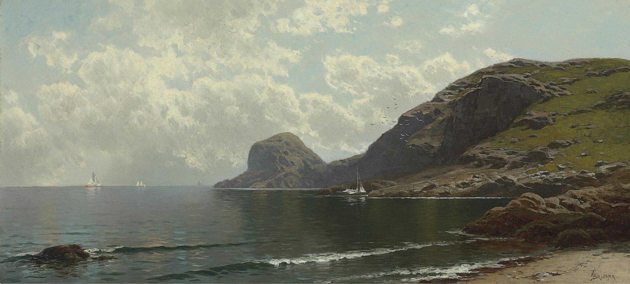 Pejzaż morski autorstwa Alfred Thompson Bricher