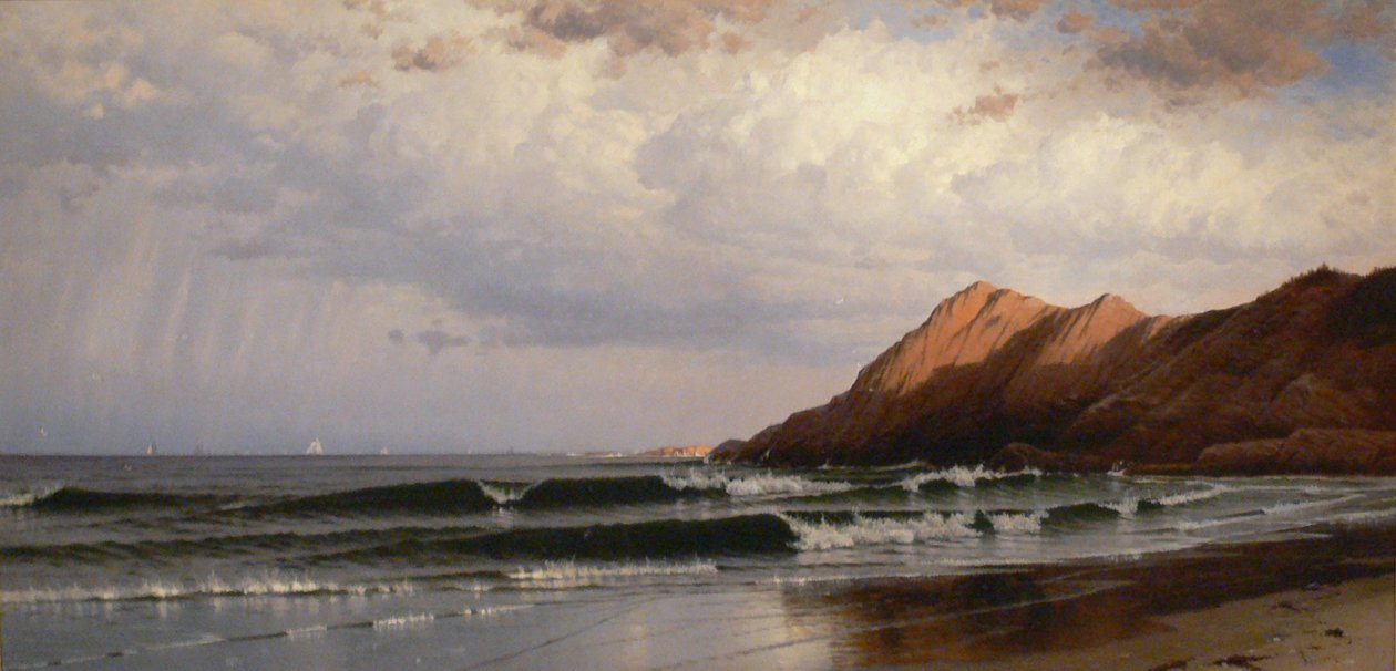 Czas i przypływ autorstwa Alfred Thompson Bricher