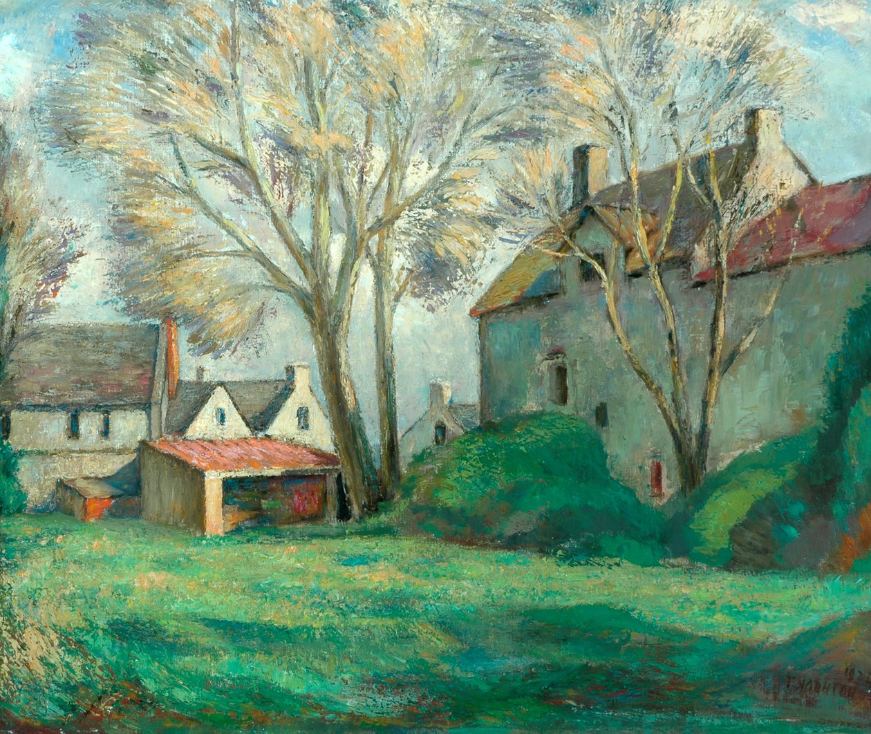 Farma Cotswold, 1924 autorstwa Alfred Thornton