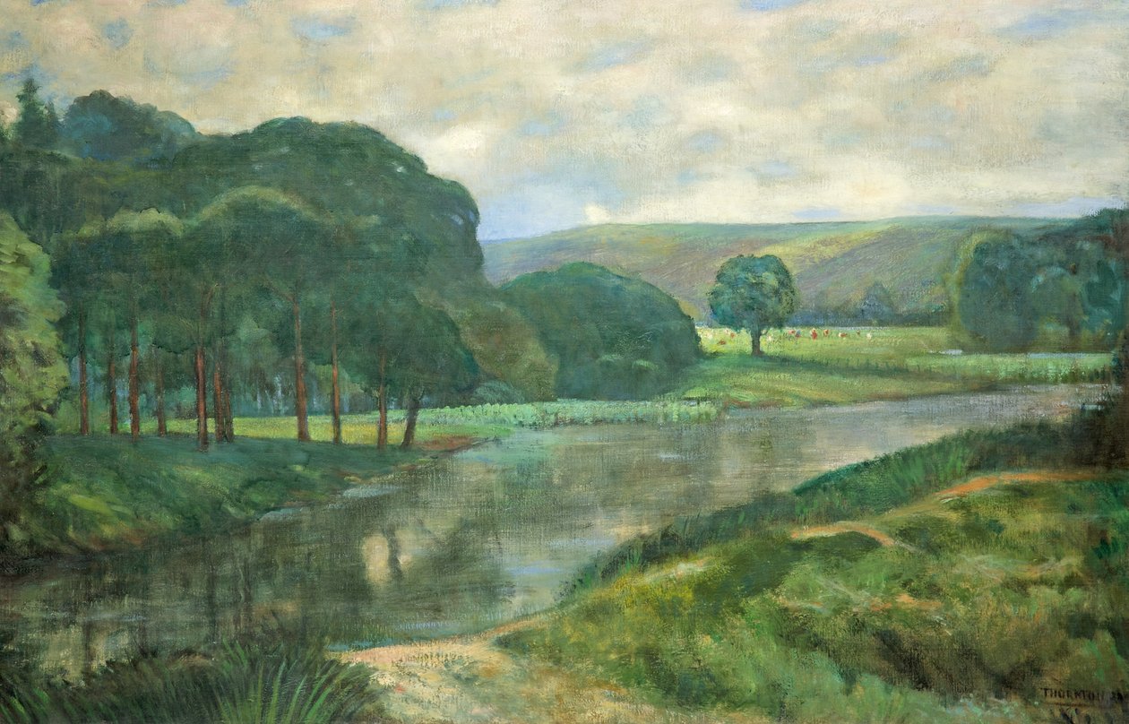 Górny Severn, c.1939 autorstwa Alfred Thornton