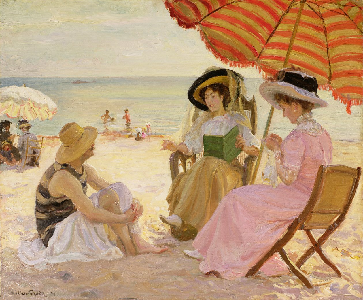 Далайн эрэг, 1929 он autorstwa Alfred Victor Fournier