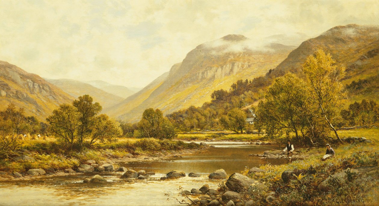 Borrowdale, Cumberland, 1896 autorstwa Alfred Augustus Glendening