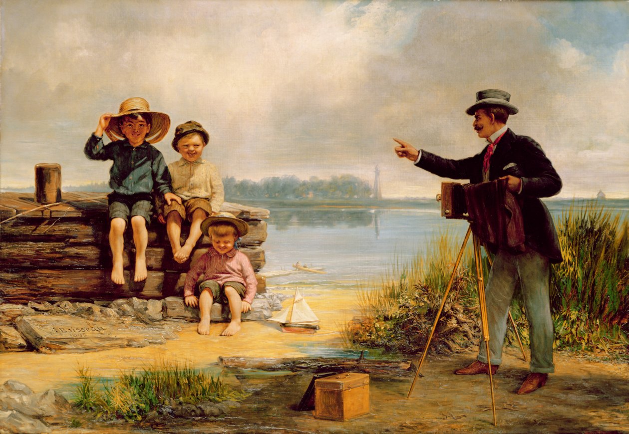 Fotograf, 1895 autorstwa Alfred Boisseau