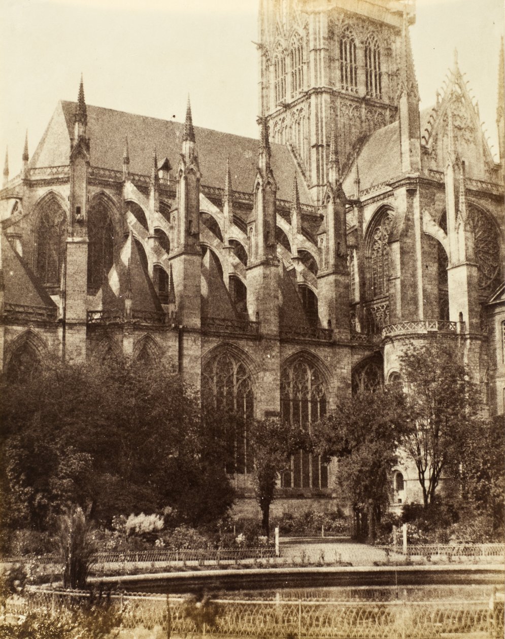 Św. Piekarnik, Rouen. 1856 (srebrodruk albumowy) autorstwa Alfred Capel Cure