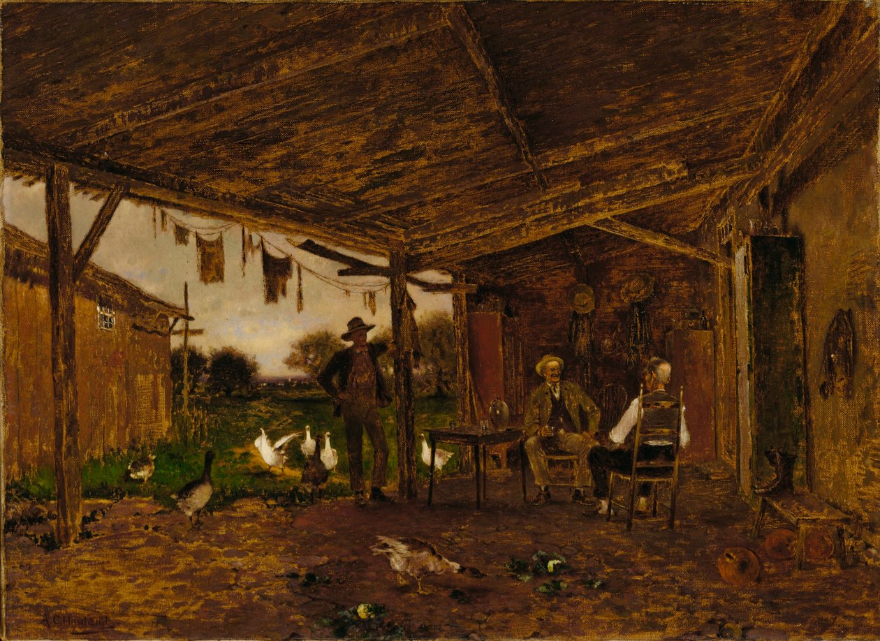 Przyjaźni sąsiedzi autorstwa Alfred Cornelius Howland