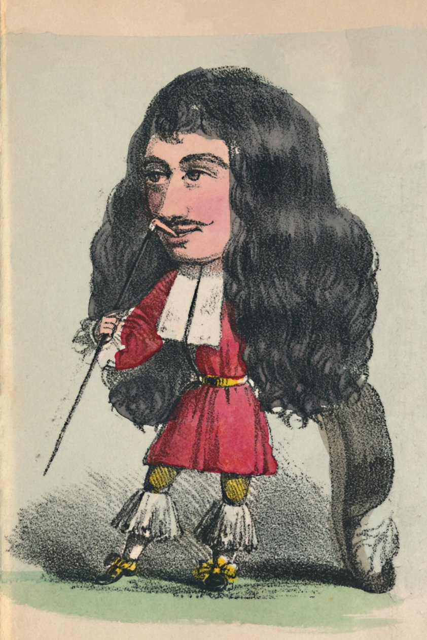 Karol II, 1856 autorstwa Alfred Crowquill