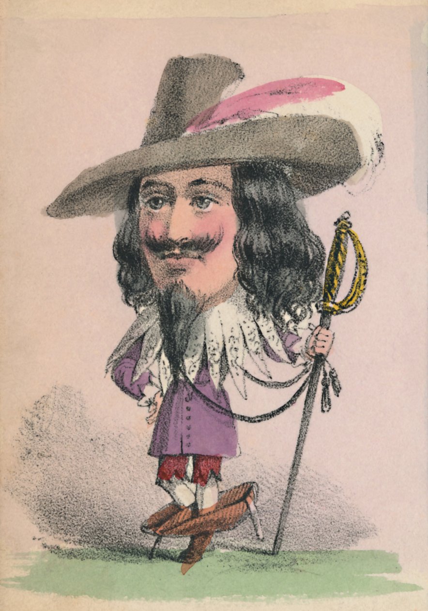 Karol I, 1856 autorstwa Alfred Crowquill