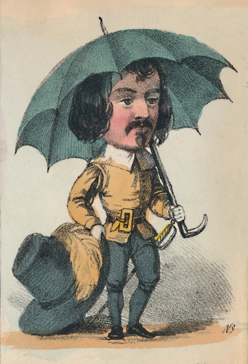 Cromwella, 1856 r autorstwa Alfred Crowquill