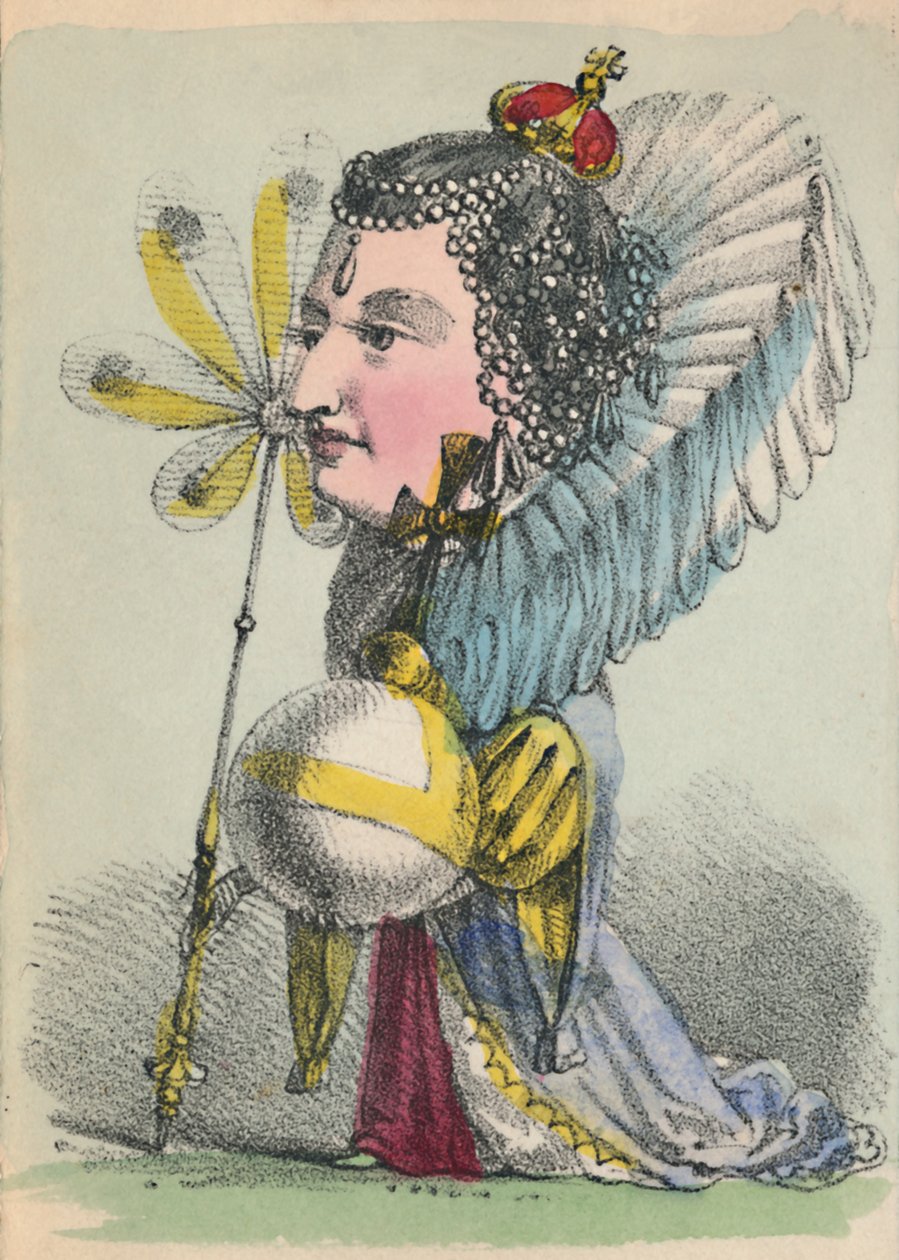 Elżbieta, 1856 autorstwa Alfred Crowquill