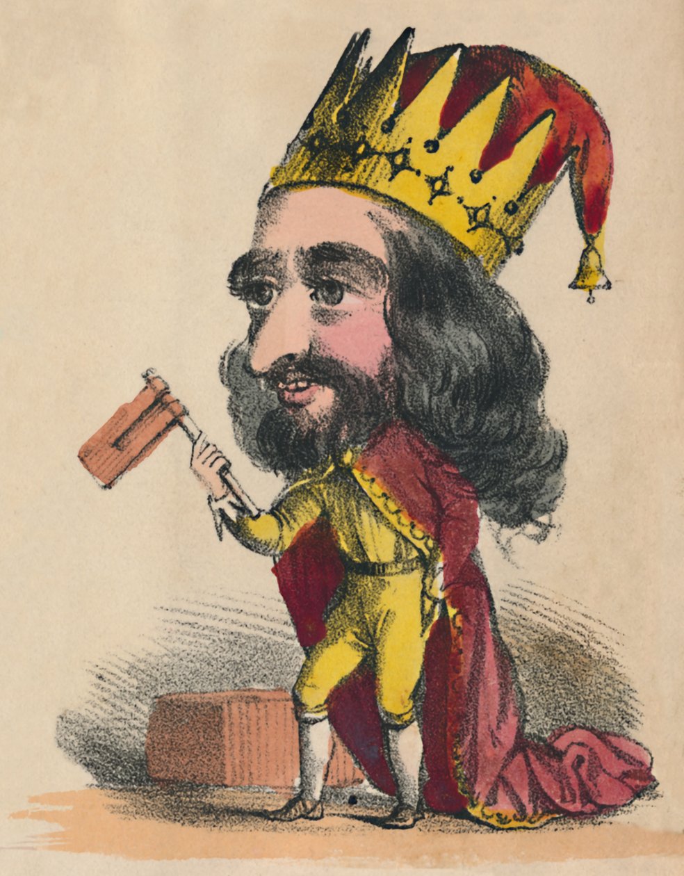 Henryk III, 1856 autorstwa Alfred Crowquill