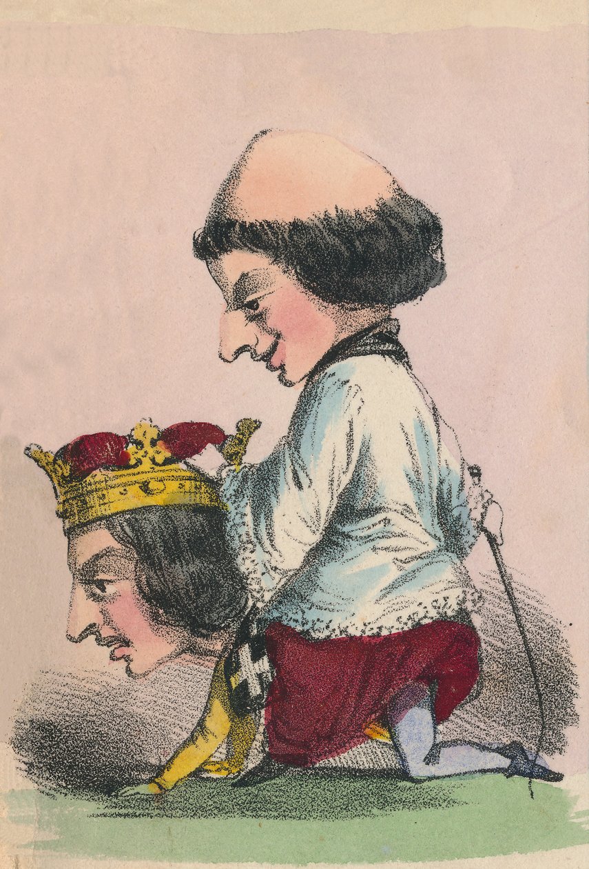 Henryk II, 1856 autorstwa Alfred Crowquill