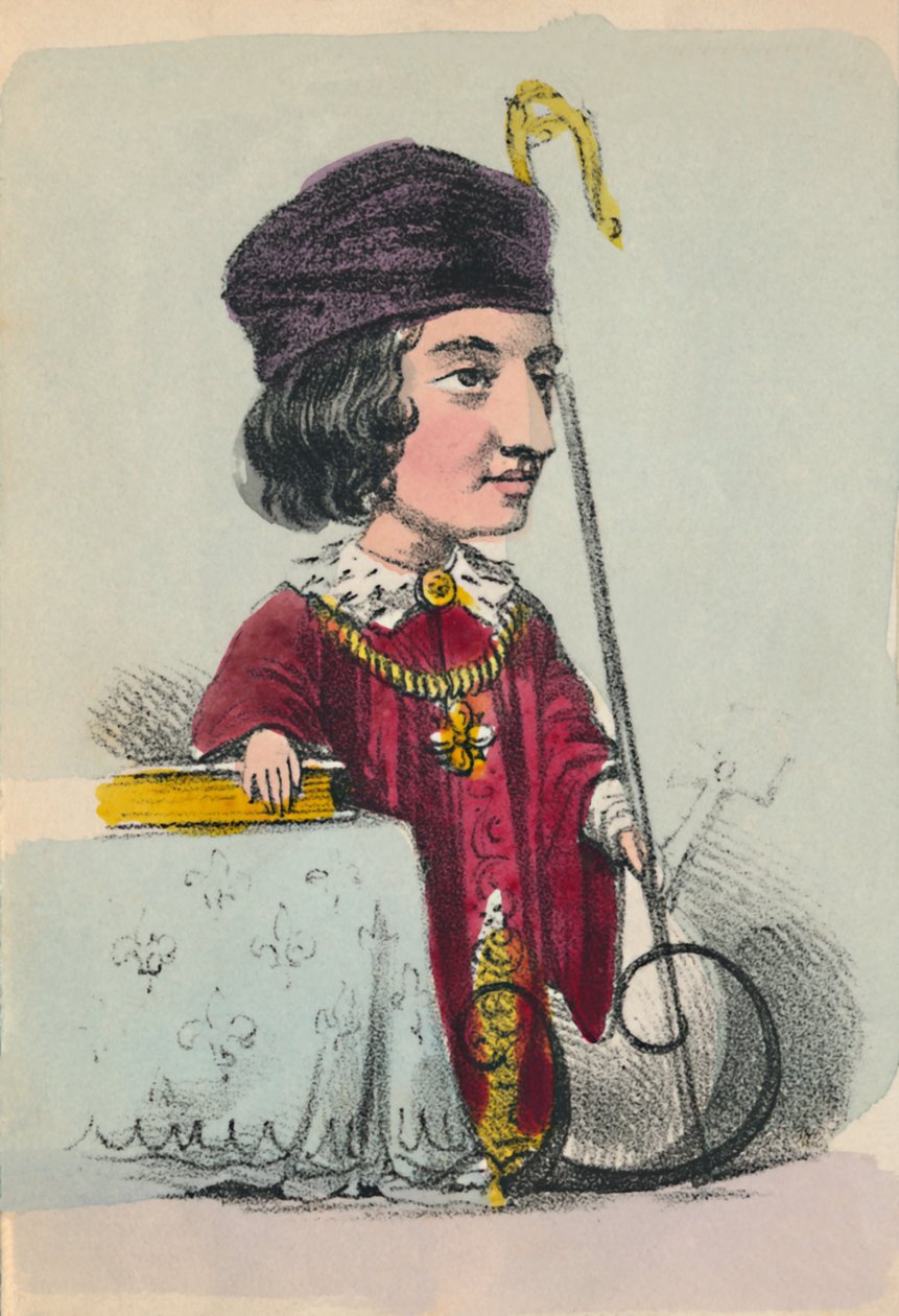 Henryk VI, 1856 r. autorstwa Alfred Crowquill