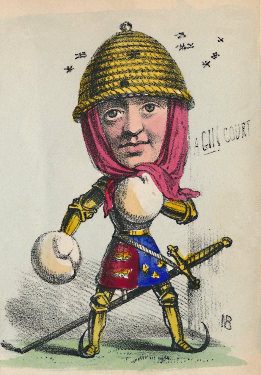 Henryk V, 1856 autorstwa Alfred Crowquill