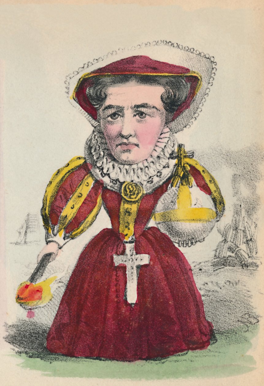 Maryja, 1856 r. autorstwa Alfred Crowquill