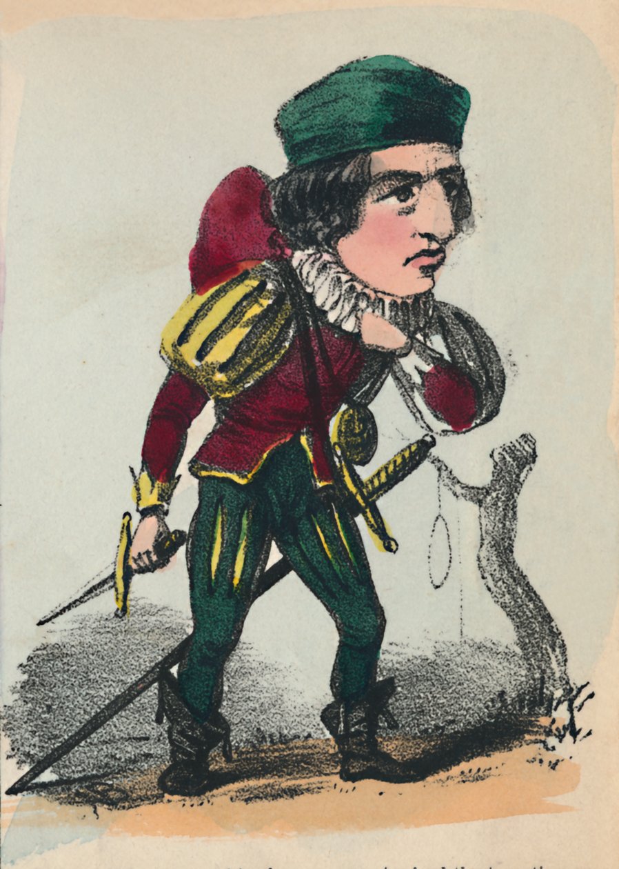 Ryszard III, 1856 autorstwa Alfred Crowquill