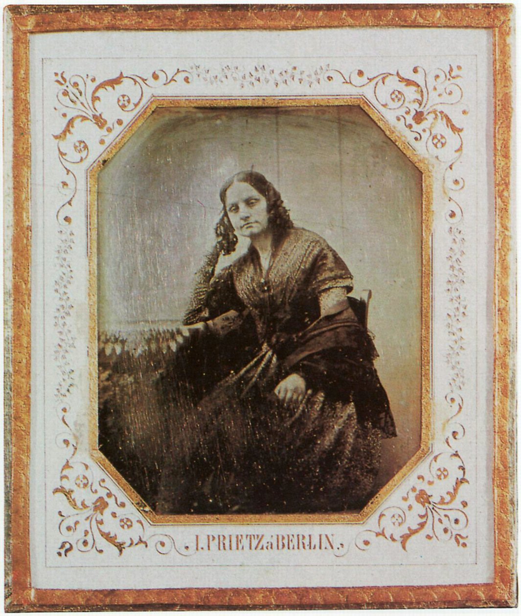 Hrabina Maria Nikołajewna Wołkońska, Irkuck, Syberia, Rosja, 1845 autorstwa Alfred Davignon