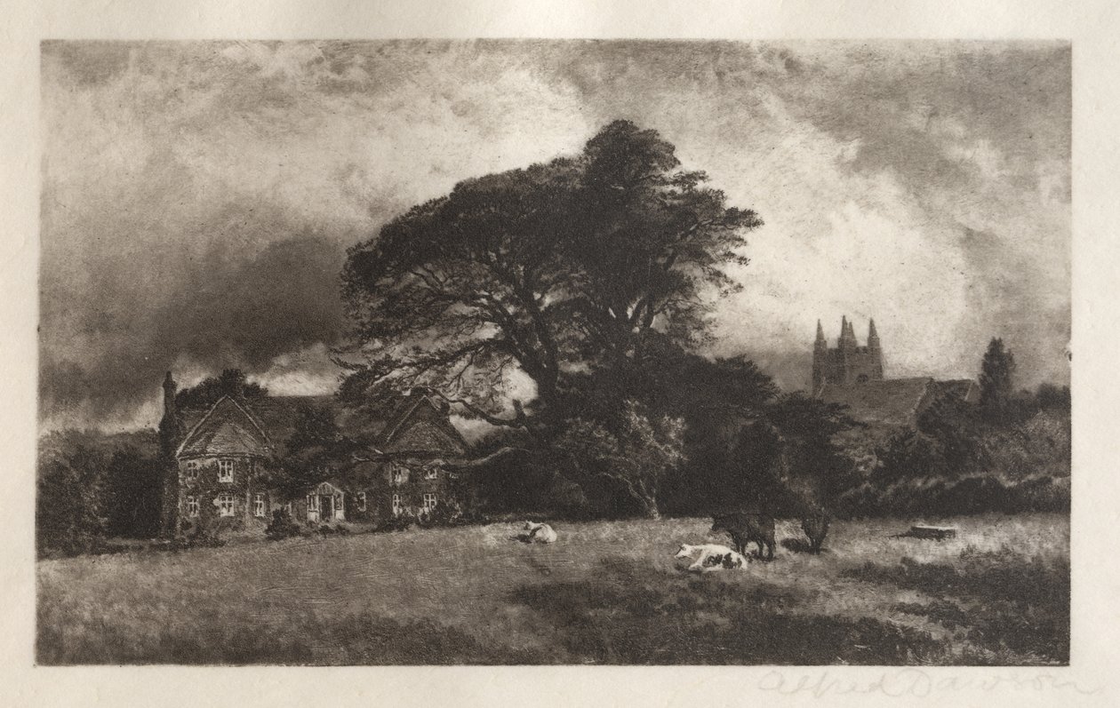 Eversley autorstwa Alfred Dawson