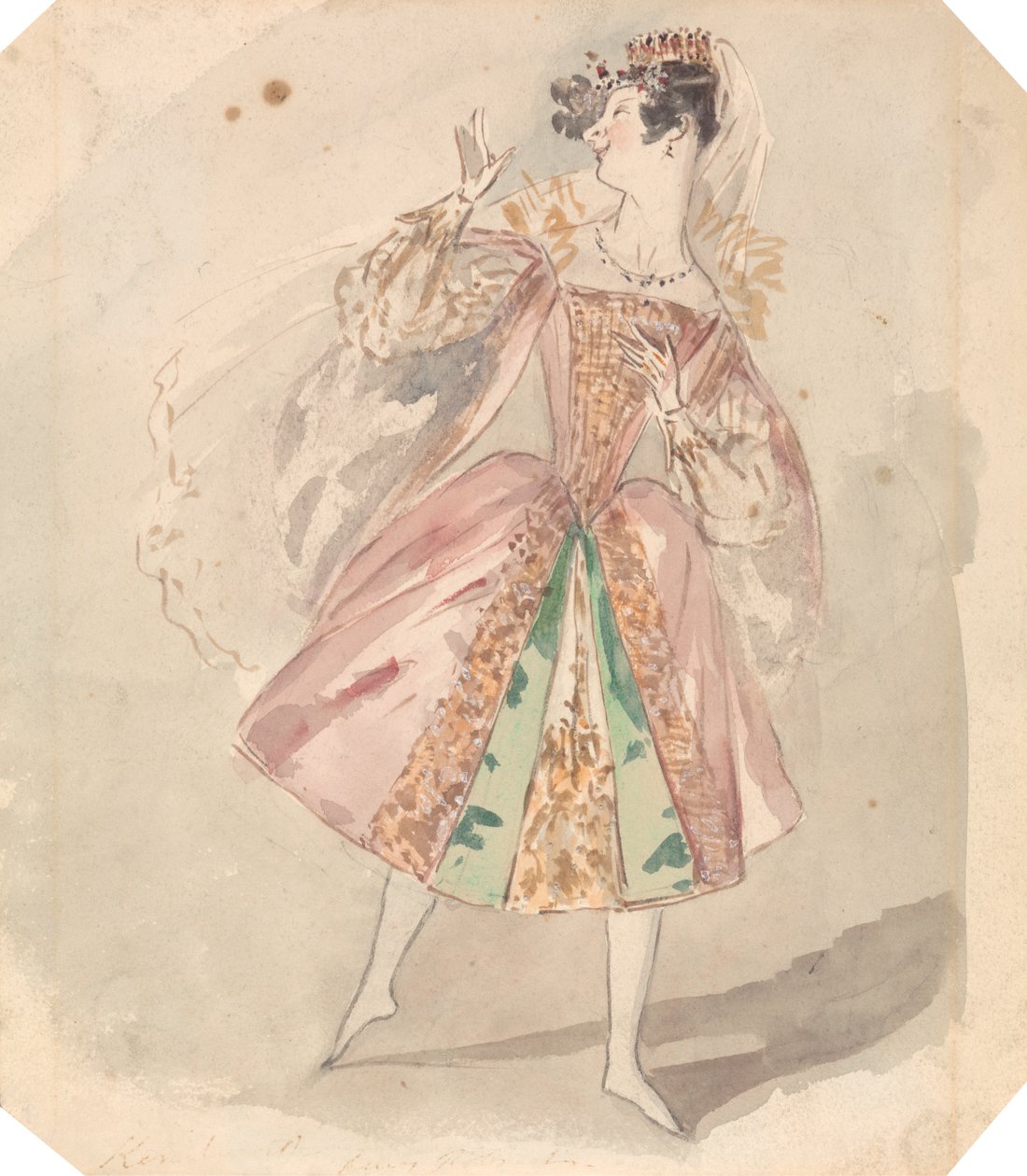 Tancerz autorstwa Alfred Edward Chalon