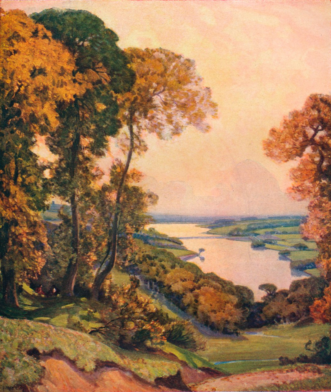 Woda Rivington, 1910 autorstwa Alfred East