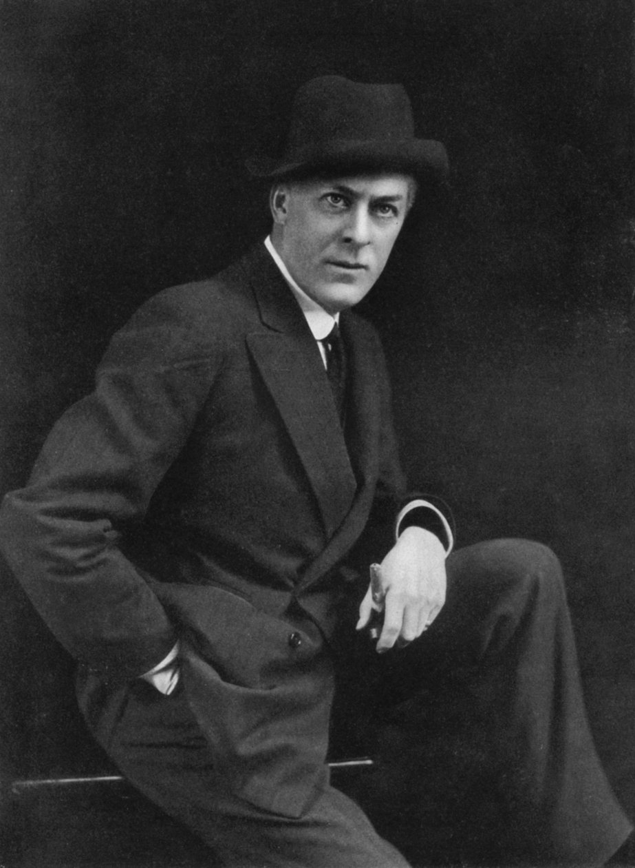 Sir George Alexander 1858-1918, aktor-manager teatralny, 1911-1912. autorstwa Alfred Ellis and Walery
