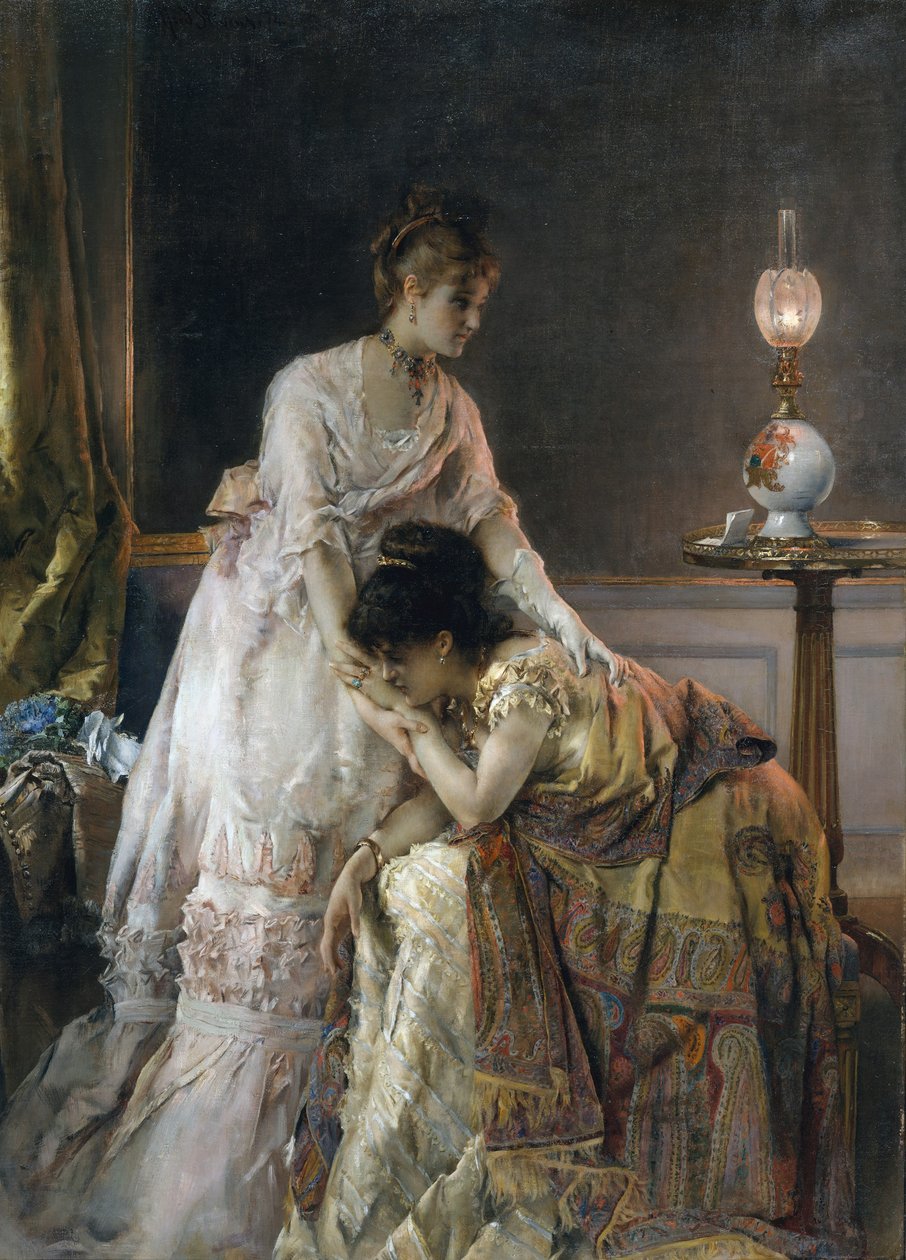 Po balu autorstwa Alfred Emile Stevens