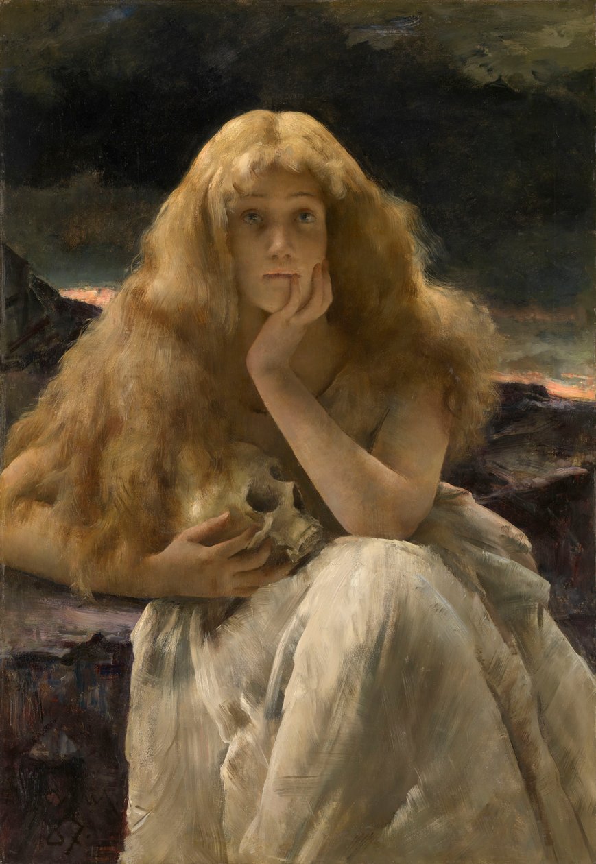 Maria Magdalena autorstwa Alfred Emile Stevens