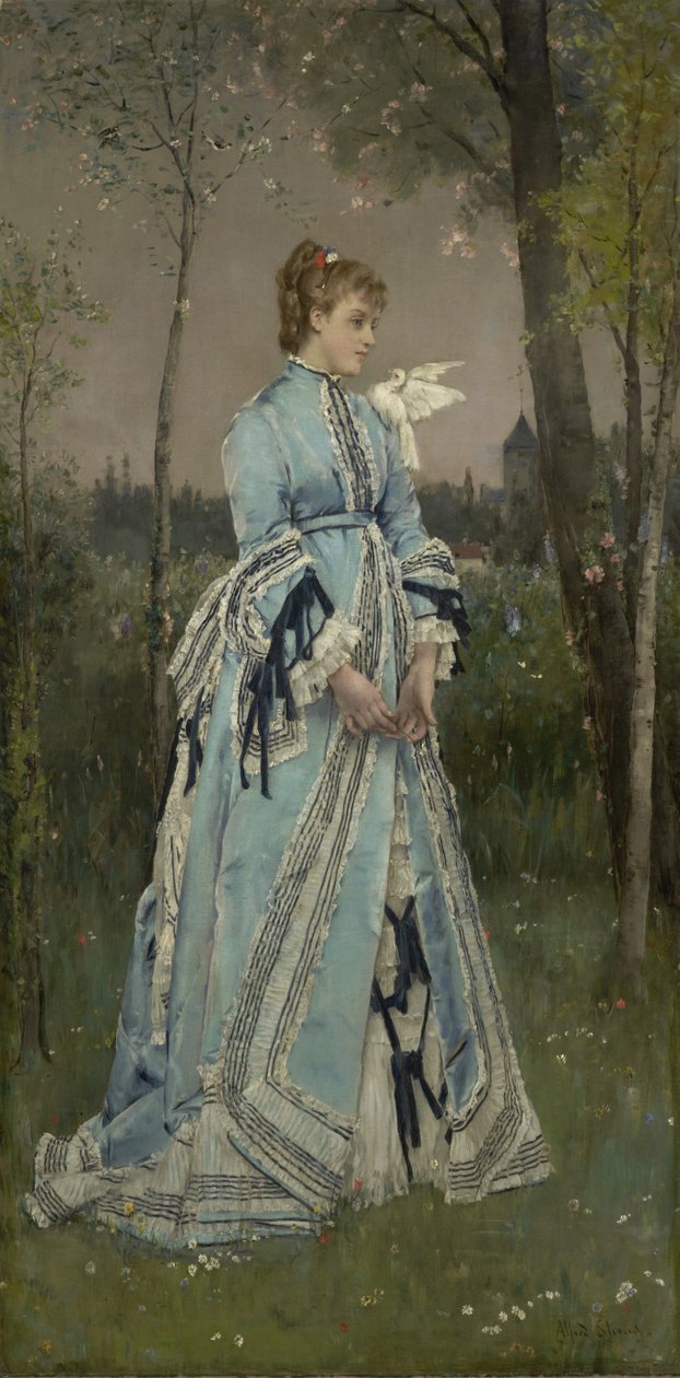 Wiosna, 1877 autorstwa Alfred Emile Stevens