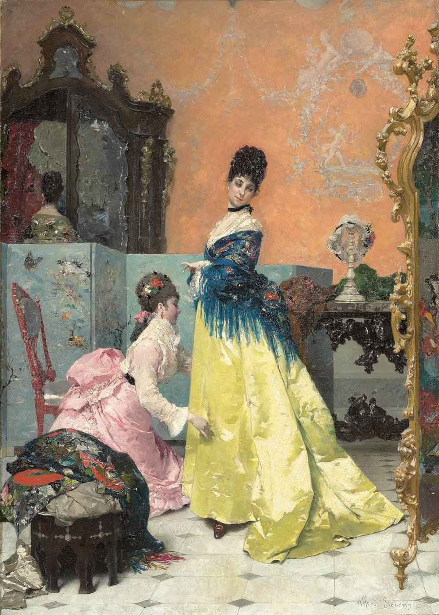Montaż, autorstwa Alfred Emile Stevens