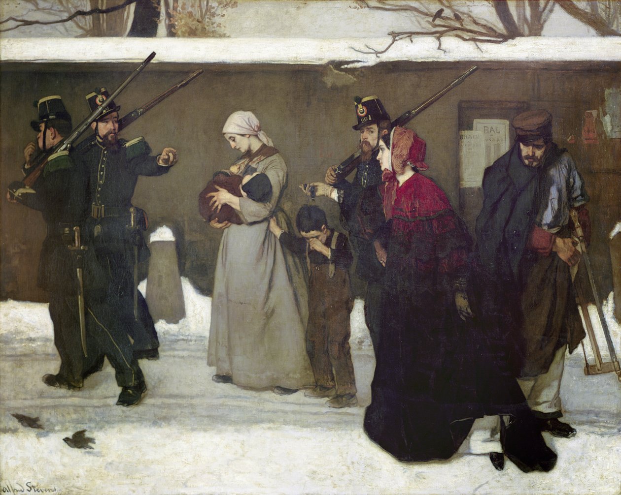 Тэнэмэл гэж юу вэ, эсвэл Винченсийн анчид, 1854 он autorstwa Alfred Emile Stevens