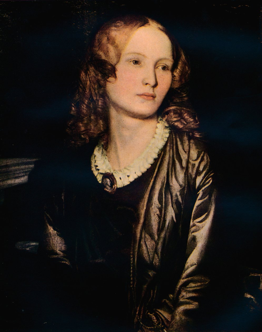 Mary Ann, żona Leonarda Collmana, ok. 1854 r. autorstwa Alfred Emile Stevens